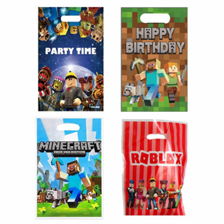 Roblox Minecraft Jogar Sacos De Presente Decoração De Festas em Oferta na Shopee
