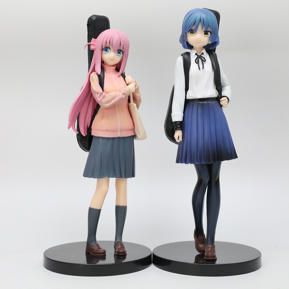 22cm Bocchi A Rocha ! Anime Figura Gotoh Hitori Yamada Ryo Com Guitarra PVC Figuras De Ação Modelo Estátua Coleção Decor em Oferta na Shopee