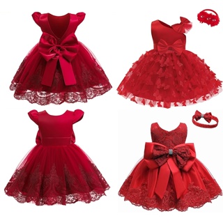 Vestido De Festa Para Meninas De 0 A 24 Meses , 2 Anos , Vermelho , Tule tutu , Roupas , Crianças , Natal E Ano Novo Pri em Oferta na Shopee