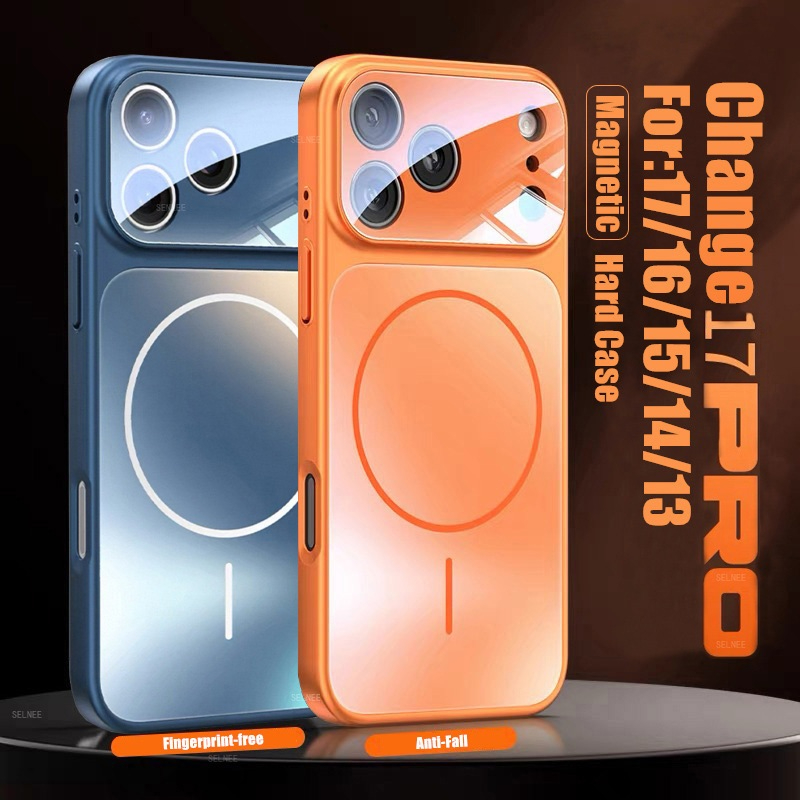 Capa Magnética De Carregamento Sem Fio De Luxo De 17 Polegadas Para iPhone 17 Pro Max 17 Air 15 14 13 12 15 Plus 16 Prot em Oferta na Shopee