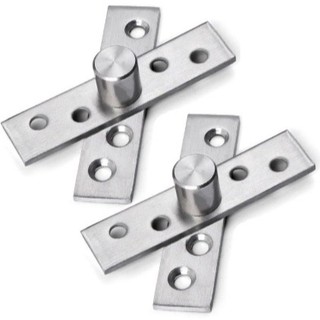 Dobradiça Pivô Pino Porta Pivotante 150kg Pivô Inox 304 duas pares