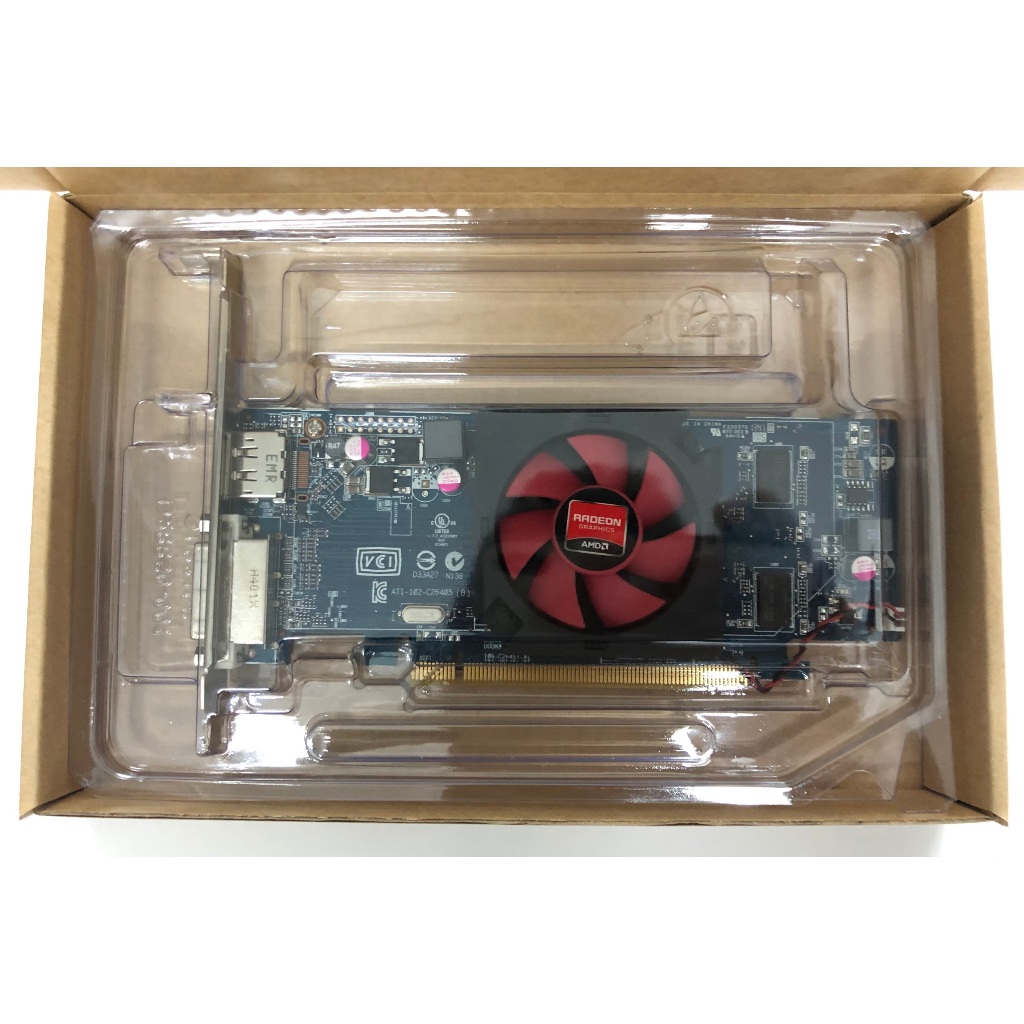 AMD Redeon HD 7470 GDDR3 1GB 64 Bits DisplayPort DVI TDP 27W Placa De Vídeo Gráfica dor Desktop PC DT 12CM Suporte