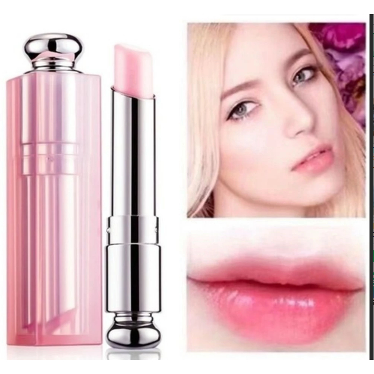 Conjunto de 3 peças ou 1 peça novo bálsamo labial rosa Super à prova d'água L-0201