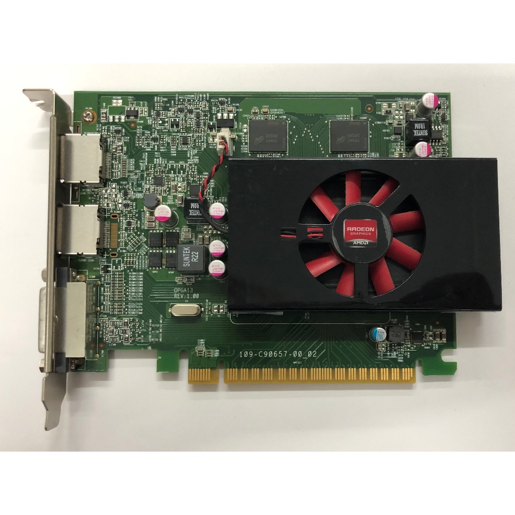 AMD Radeon R7 450 4GB GDDR5 128bit 2 * DisplayPort 1 * DVI Placa Gráfica Para Jogos Vídeo desktop 65W