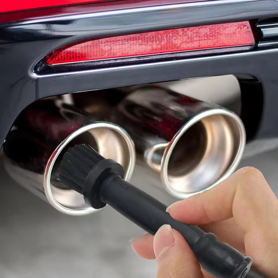 Conjunto De Escovas Para Detalhamento De Rodas De Carro-Perfeito Limpeza De Pneus , E Jantes-Obtenha Um Acabamento Impec