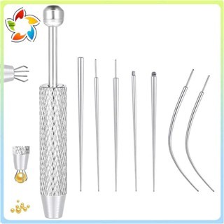 Ferramenta De Captura De Bola Cônica De Piercing-Aplicadora De Brincos Traseiros Planos Para Troca De Joias , Kit Corpor