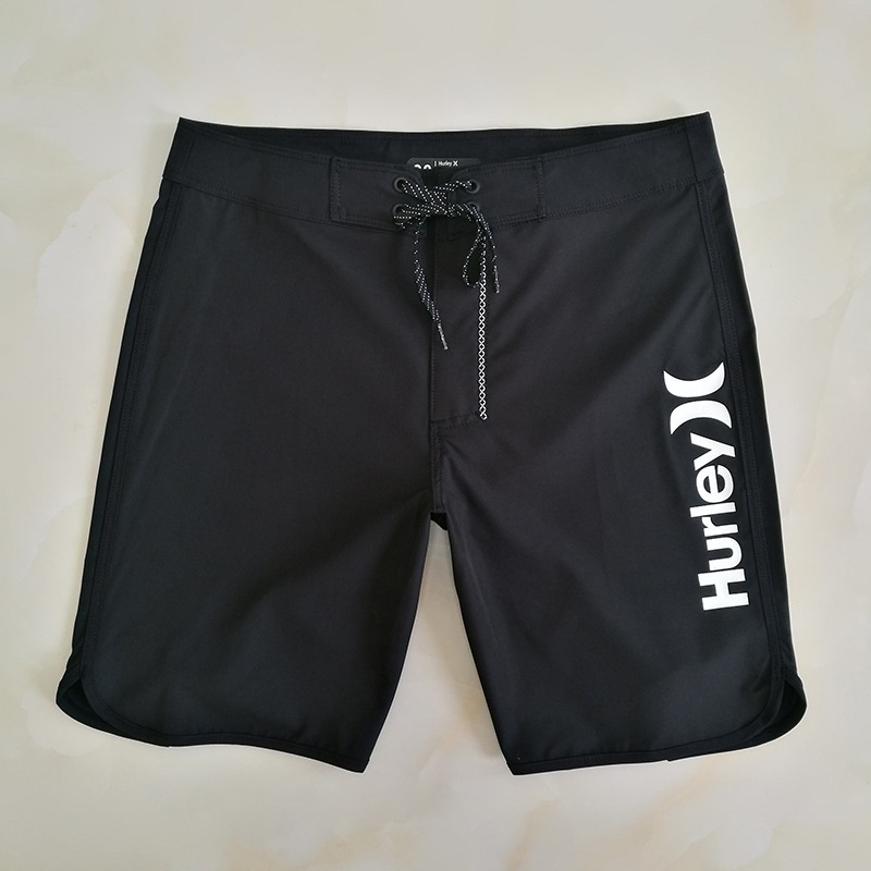 Shorts De Surf Masculinos De Secagem Rápida À Prova D'água Praia E Bermuda Com Tecido Durável Elástico De 4 Vias-*