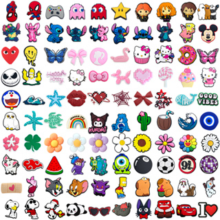 Encantos De Sapato Decrations 100 Estilo Desenhos Animados Vários Animais Sandálias Fivela PVC Acessórios Botão em Oferta na Shopee