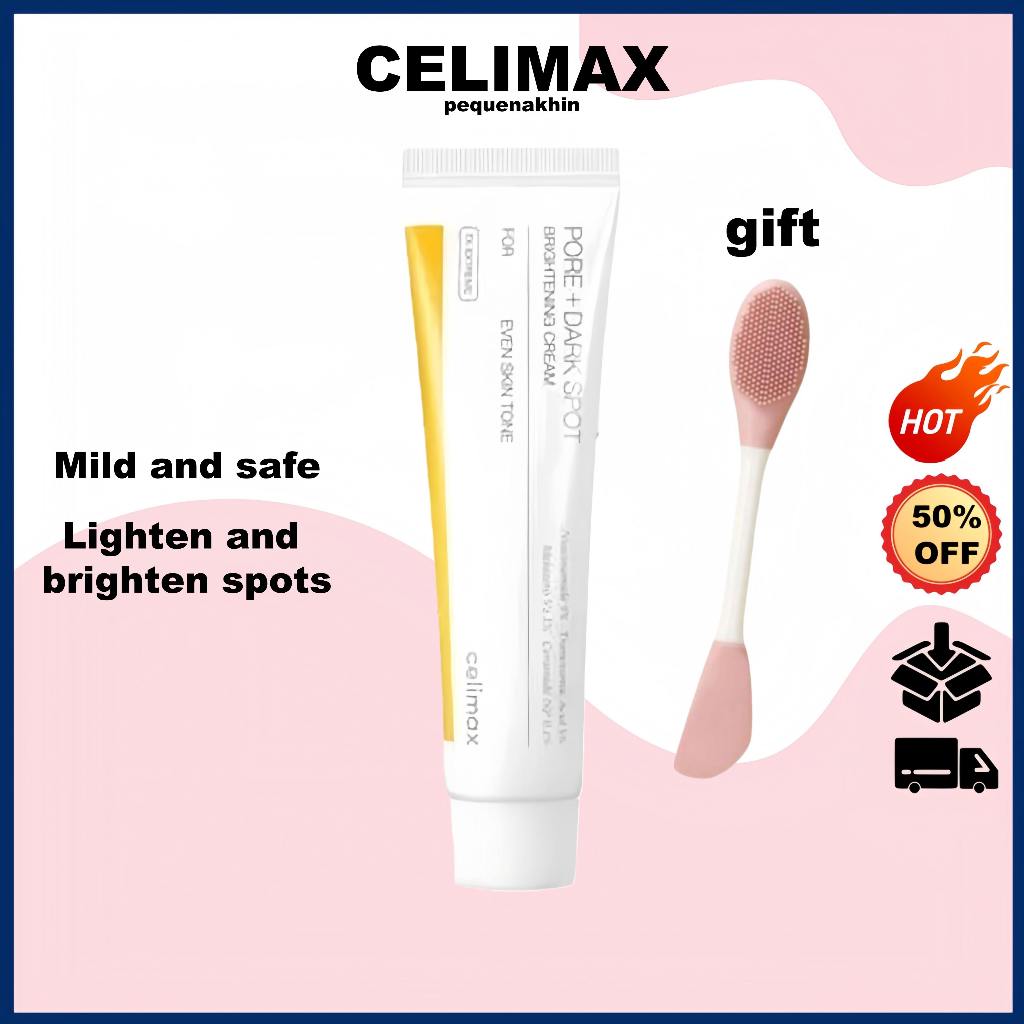 4.4 Creme Iluminador De Manchas Escuras Celimax (PORE + 35ml/Antioxidante-Reduz Rugas