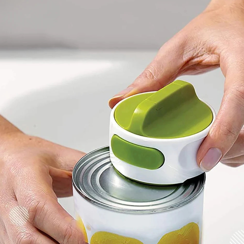 Abridor Automático De Lata E Tampa De Garrafa , Metal Durável , Acessórios De Cozinha Para Casa , Abertura Conveniente ,