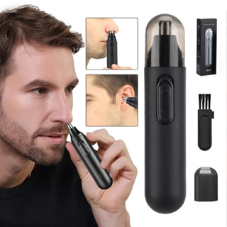Aparador profissional de pelos de nariz e orelha, barbeador de pelos de nariz em Oferta na Shopee