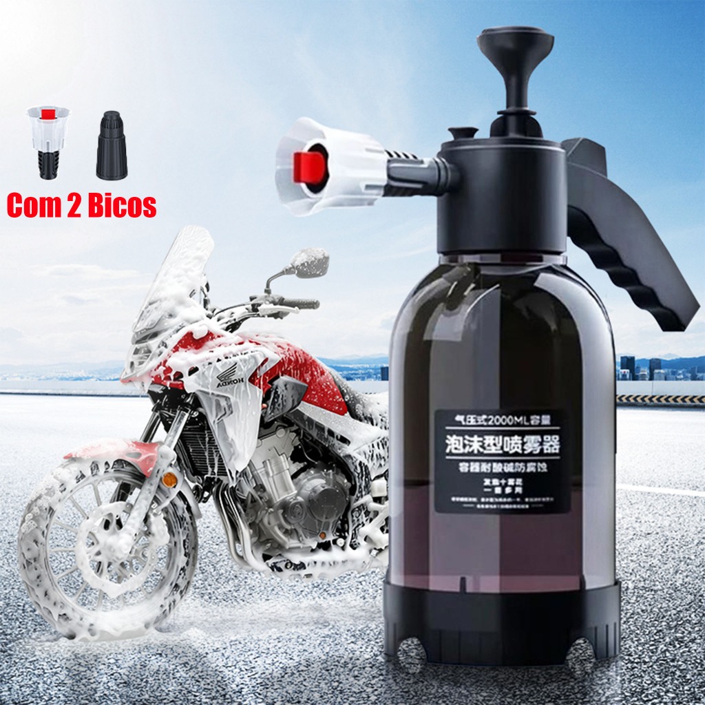 Pulverizador De Pressão Automotivo Manual De Espuma De Neve Vonixx Snowfall 2 Litros em Oferta na Shopee