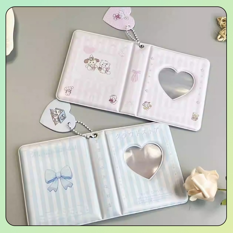 Álbum De Fotos SUCHENJ2 , Suporte Para Cartão Fotográfico Oco Com 36 Bolsos , Mini Porta-Em PVC Amor Coração Masculino em Oferta na Shopee