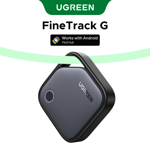 UGREEN FineTrack G Smart Tag Localizador Inteligente Anti-Perda Funciona Com Find Hub (Somente Android) Rastreamento Glo