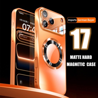 Capa Rígida Magnética Para iPhone 17 Pro Max 17 AIR 16 15 14 13 12 11 16 Plus Anti Queda Com Lente De Câmera Protetora D em Oferta na Shopee
