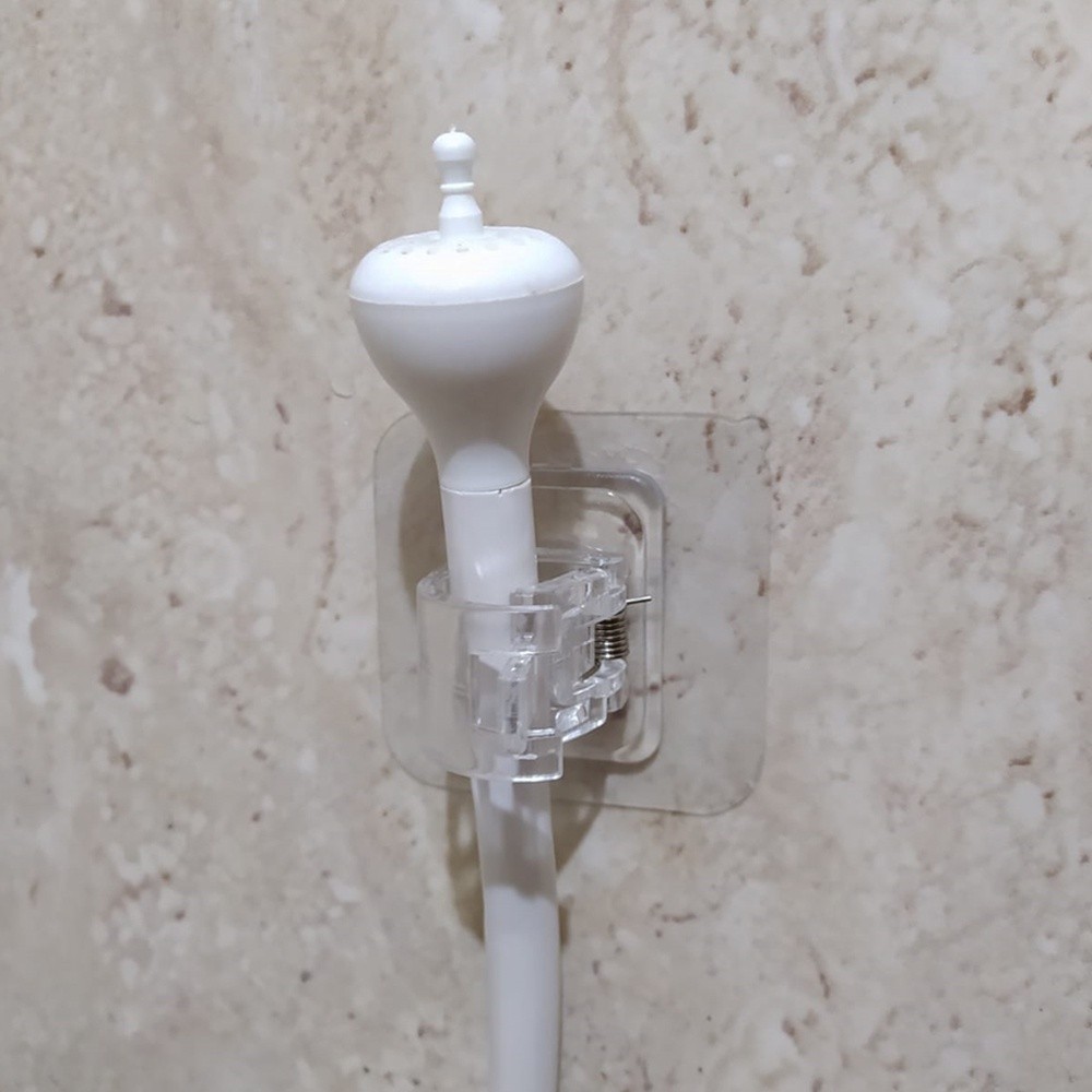 Suporte Chuveirinho Adesivo Dupla Face Chuveiro Banheiro em Oferta na Shopee