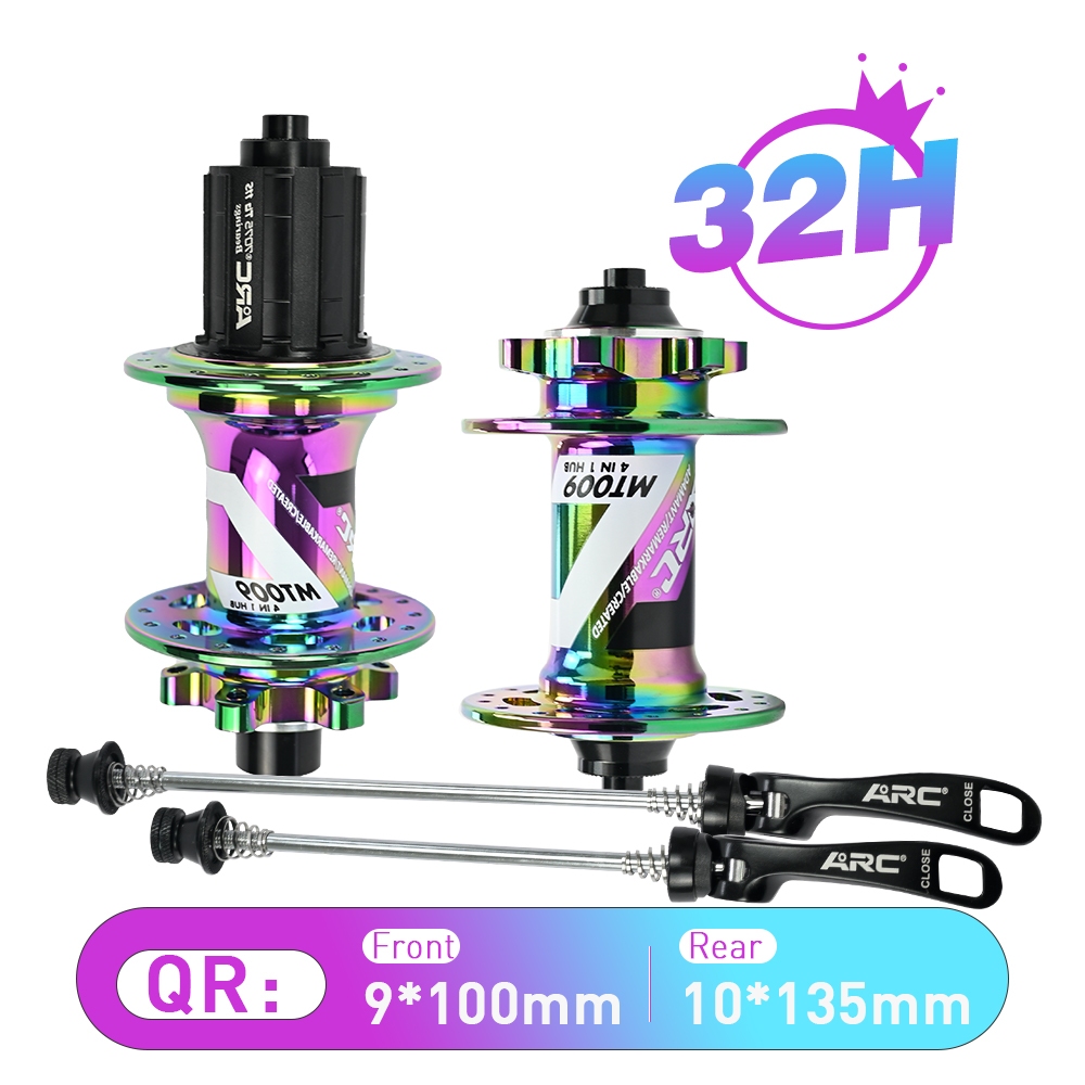 ARC MT009 Cubo Colorido Para Mountain Bike Com 32 Furos Shimano 8-12s HG MS SRAM XD 12s Liberação Rápida De Alta Qualida