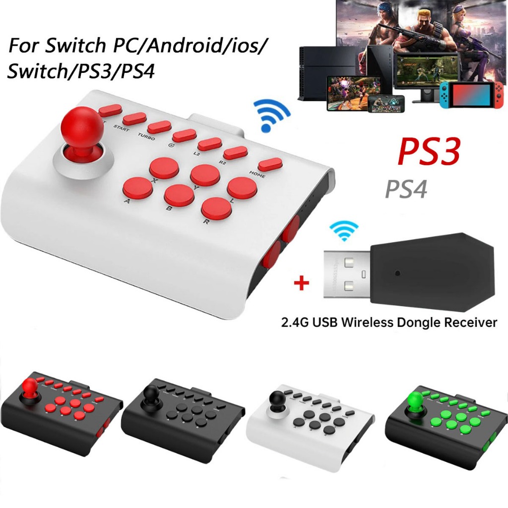 Para Switch PC/Android/ios/PS3/PS4 Jogo De Luta Joystick Arcade Controlador Sem Fio em Oferta na Shopee