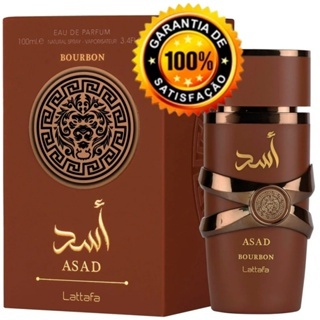 Perfume Árabe Lattafa Asad Bourbon Masculino Perfume 100ml EDP Perfumado Duradouro Original 100%