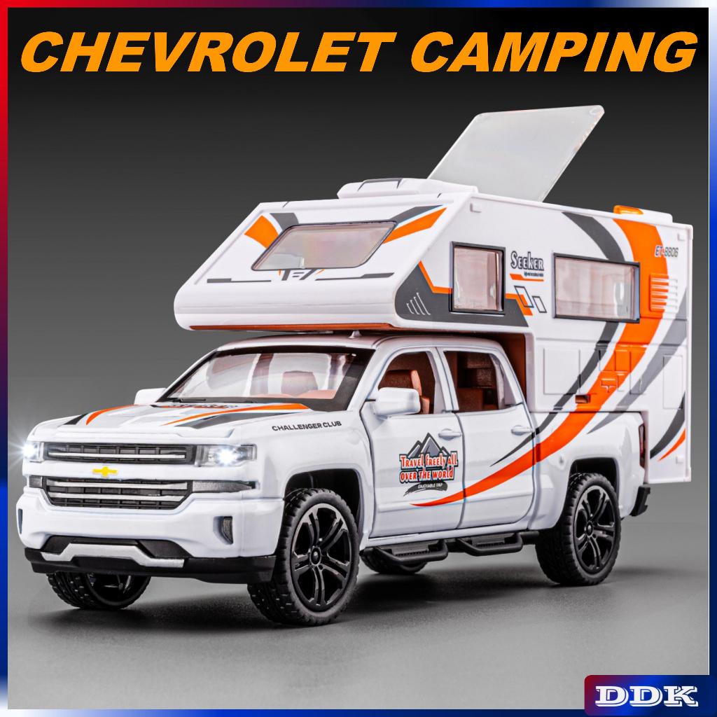1 : 32 Chevrolet Camping Modelo De Liga Fundida Brinquedo Carro Crianças Amigos Presente Aniversário