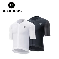 ROCKBROS Camisa De Ciclismo Respirável De Alta Elasticidade Profissional MTB Bicicleta De Estrada Top Roupas De Secagem