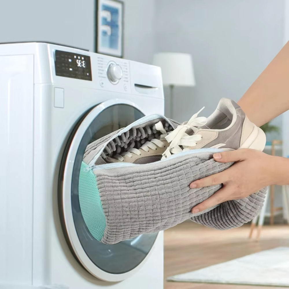 KIT 2 Saco De Lavagem Para Sapatos E Tênis Máquina De Lavar