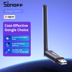 SONOFF Dongle-LMG21 Zigbee/Thread USB Lite MG21 EFR32MG21 Chip Compatibilidade De Plataforma Ampla Funciona Perfeitament