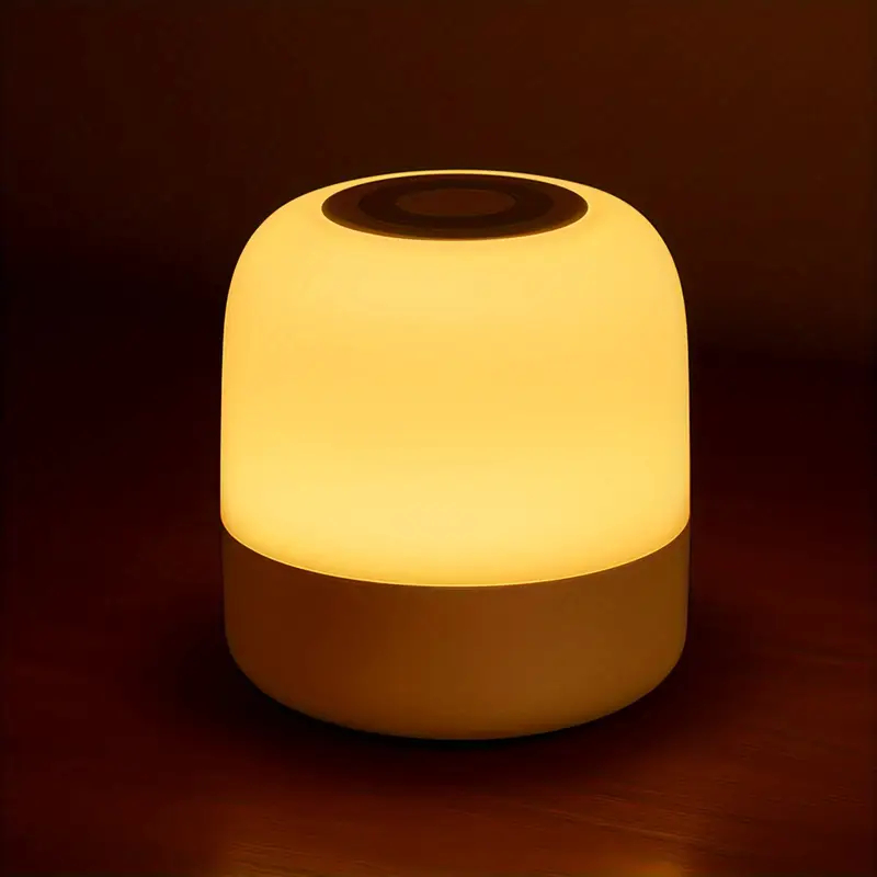 Abajur Quarto Luminária Led De Mesa Criado Mudo Recarregável Touch Cabeceira De Quarto Luz Estudos