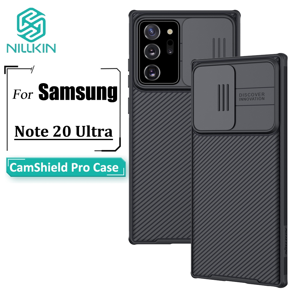 Capa De Telefone Nillkin Para Samsung Galaxy Note 20 Ultra Deslizante De Proteção De Câmera em Oferta na Shopee