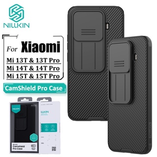 Nillkin Caso Para Xiaomi 15T Pro 14T 13T 12T De Telefone Câmera Slider Proteção Luxo À Prova De Choque Capa Traseira em Oferta na Shopee