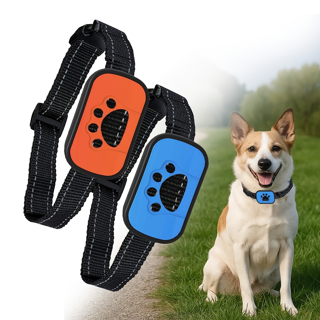 Cão de estimação dispositivo anti-latido USB recarregável coleira de treinamento do cão ultra-sônico parar latir vibraçã em Oferta na Shopee