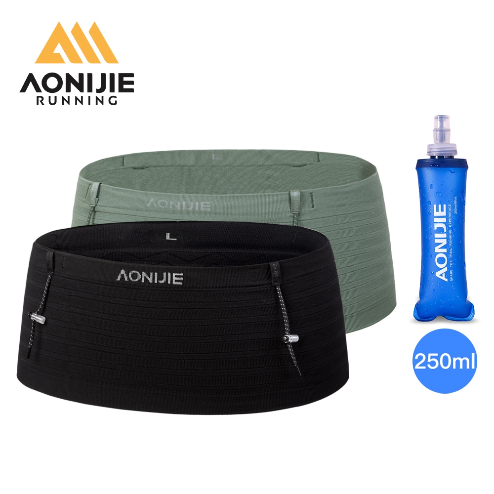 AONIJIE W8116 Pacote De Cintura Elástica Tecida Para Esportes Com Homens Saco De Hidratação Mulheres