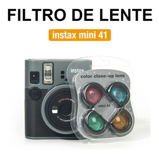 [Film Lab] [Conjunto De 4pcs] Filtro De Lente De Câmera Para Instax Mini 41 CBB13 em Oferta na Shopee