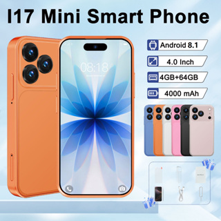 Novo Produto 17 Mini 3G Smartphone Memória De Tela De 4.0 Polegadas 4GB RAM + 64GB ROM Android 8.1 em Oferta na Shopee