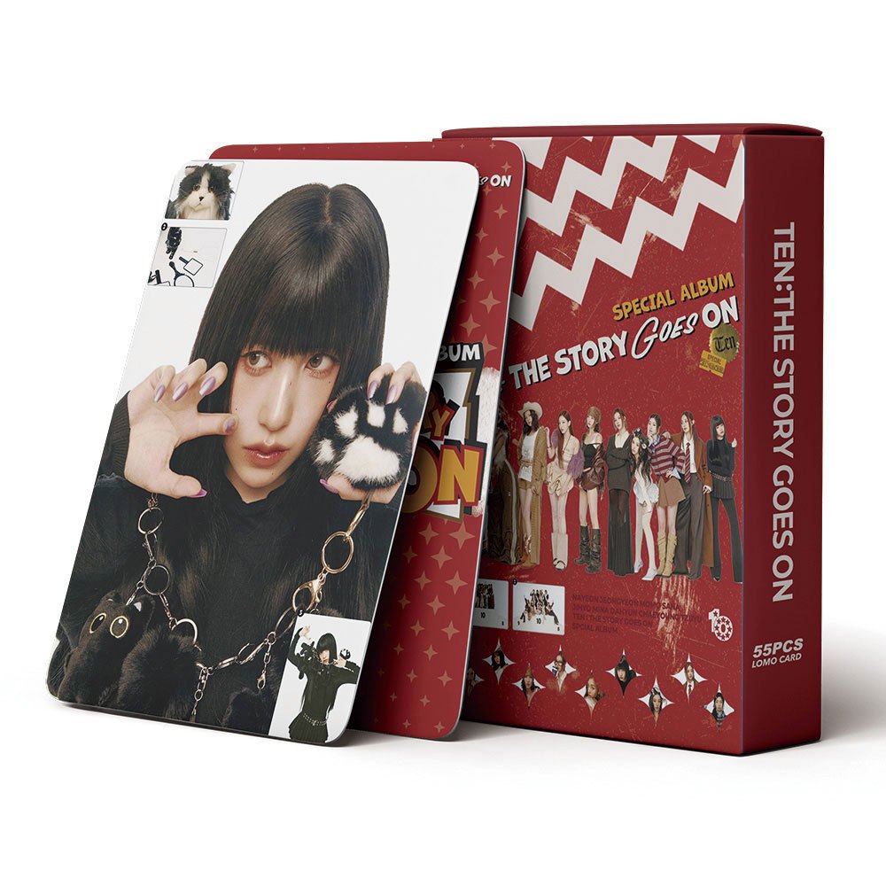 KPOP 55pcs/box Duas Vezes Photocards Dez A História Vai No Inimigo Isto É Para TWICE5 Estratégia LOMO Cartão Postal