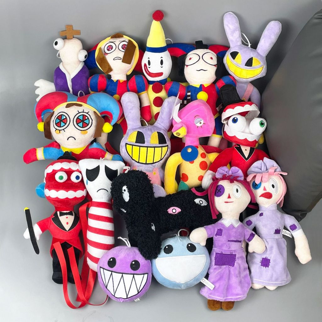 The Amazing Digital Circus Pelúcia Circo Digital O Circo Digital Jax Suave Farcito Plushie skibidi toilet pelucia