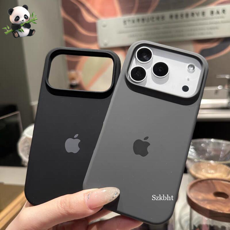 Capa De Silicone Líquido De Veludo Embutida Para iPhone 17 16 15 14 13 Pro Max 17 Series Com Botão Habilitado AI