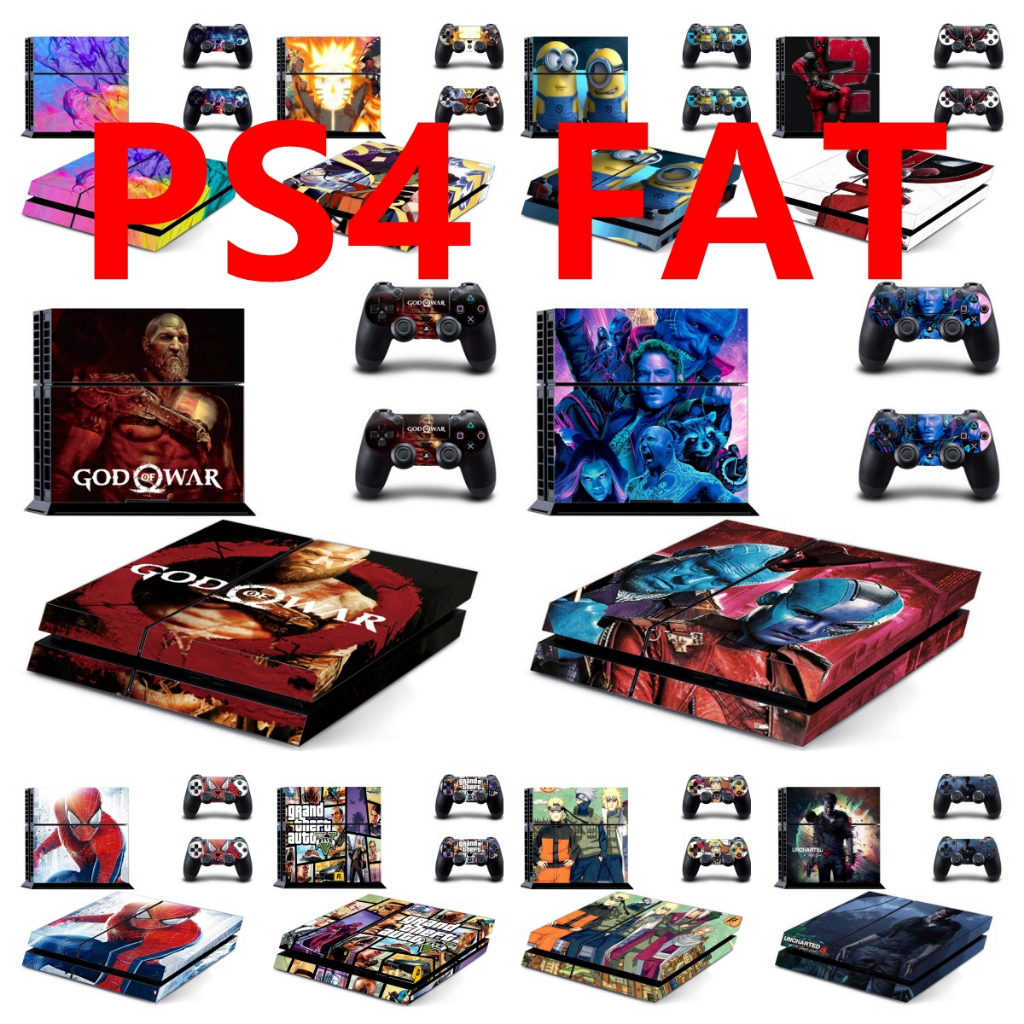 Adesivo De Pele De 90 Cores Compatível Com Sony Playstation 4 Fat Vinyl Decal Conjunto Completo De Película Protetora Pa