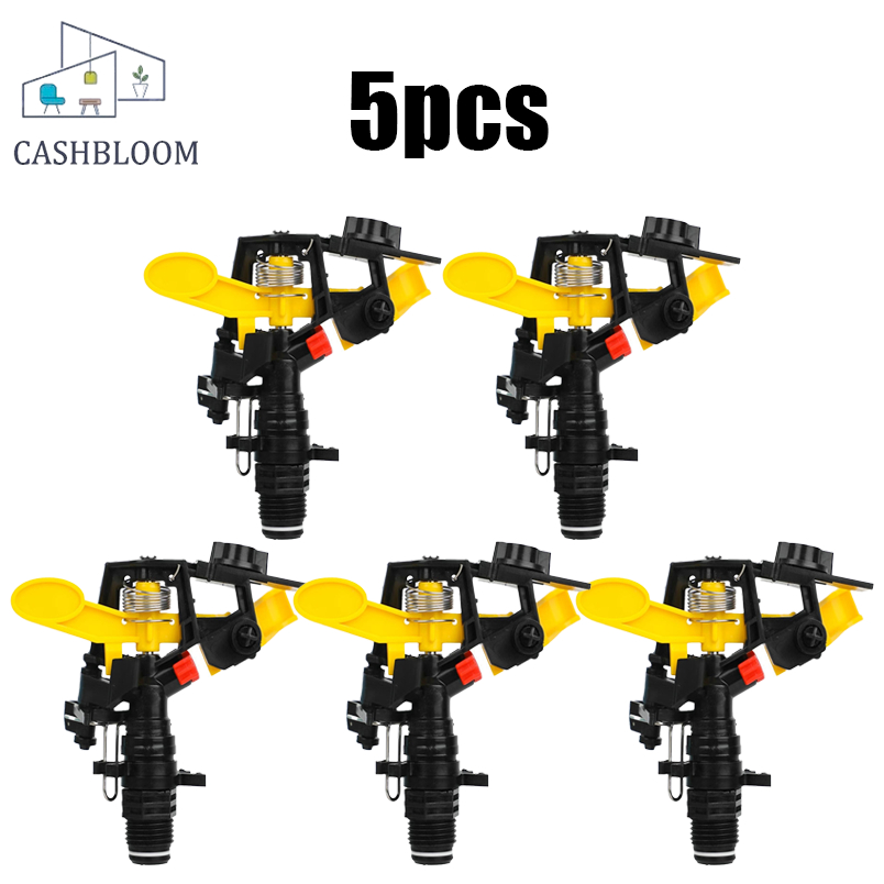 Kit 5 Irrigador Setorial Espiga Aspersor Jardim 1/2 Irrigação Oferta