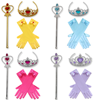 3 Pçs/set Meninas Rapunzel Elsa Bandana Coroa Mágica Festa Presente Jóias De Cabelo Acessórios Cosplay em Oferta na Shopee