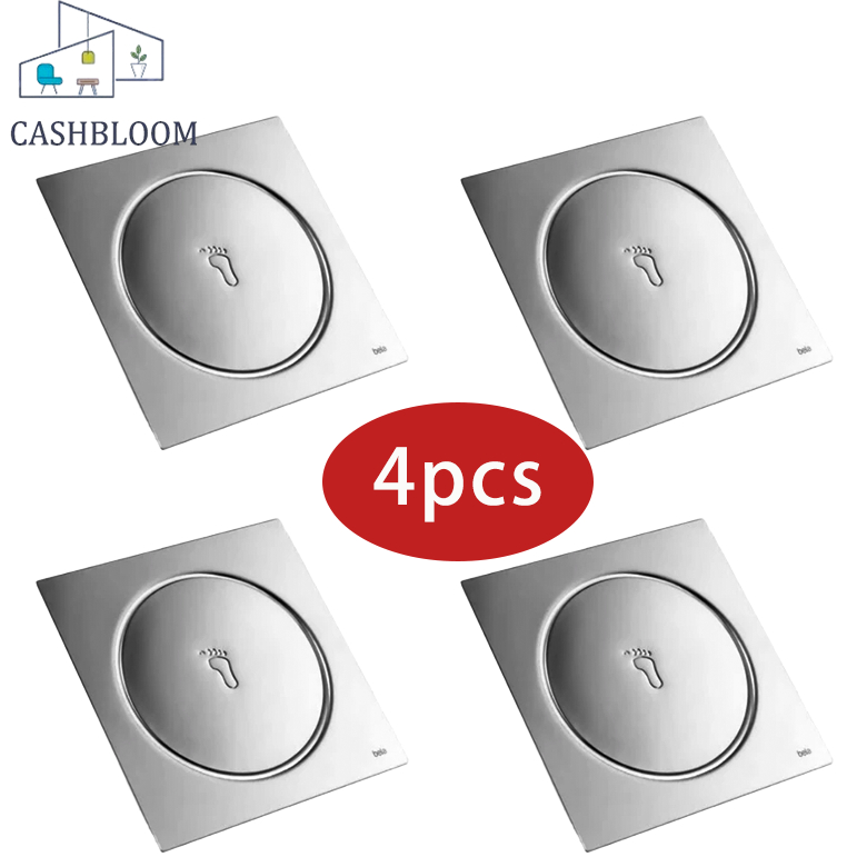 Ralo Click Up Inteligente Quadrado Novo Banheiro Moderno 10Cm Aço Inox em Oferta na Shopee