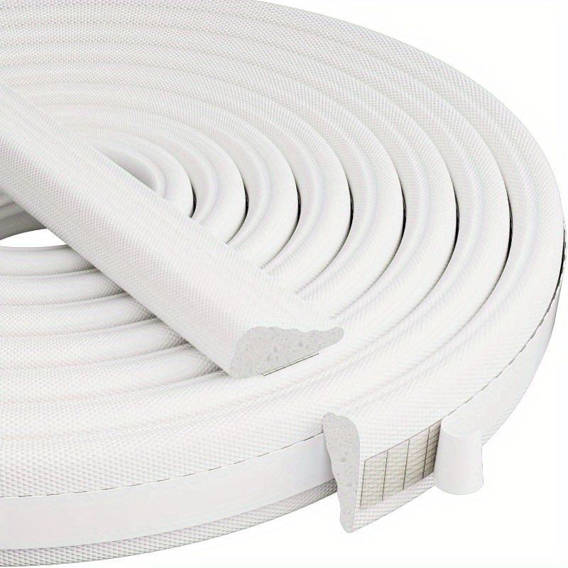 Boiserie Moldura Roda Meio Eva Autoadesivo Flexível Sirius 2,4cm x 1cm isogood