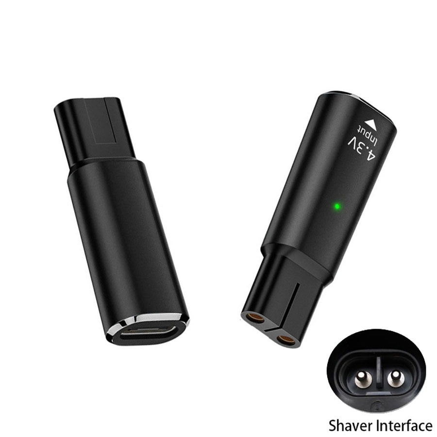 Carregador de barbeador tipo C para 4.3V A00390 para Philips OneBlade QP2520 QP2521 QP2523 QP2560 Adaptador de Navalha em Oferta na Shopee