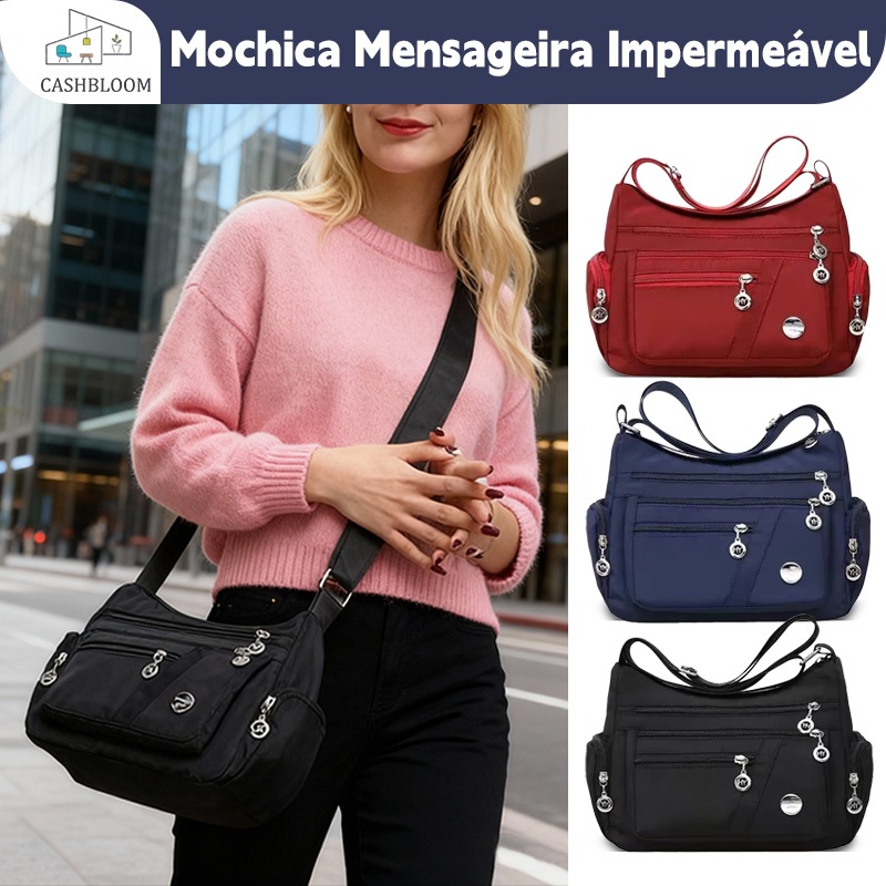 Bolsa Feminina Transversal Com Lencinho Bau Tiracolo Espaçosa Bolsa Feminina Estruturada Media Com Alça