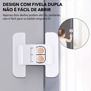 Fechadura De Geladeira Doméstica Trava para Porta de Geladeira Protetor Segurança Criança Proteção Bebê em Oferta na Shopee