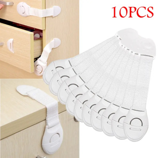 Pacote de 10/20 unidades com trava de segurança branca para bebês - dispositivo de proteção manual Anti-pitada dedicado em Oferta na Shopee