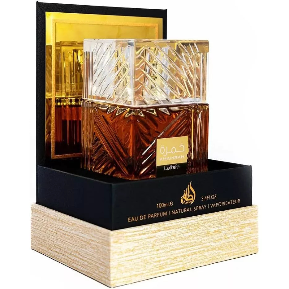 Perfume Árabe Khamrah Lattafa 50 ml / 100 ml Unissex Importado da Origina 100 % Perfumado Duradouro
