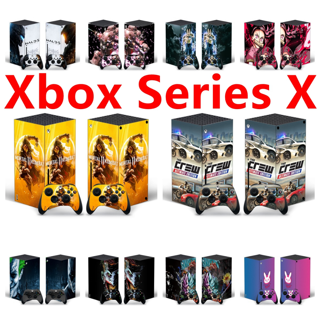 Adesivo De Pele De 75 Cores Compatível Com Decalque De Vinil Microsoft Xbox Series X Pretty Pattern Conjunto Completo De