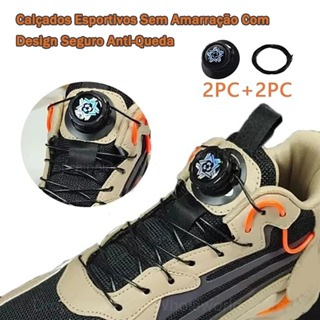 Cadarços Rotativos - Aperte em 1 Segundo ,Calçados Esportivos Sem Amarração Com Design Seguro Anti-Queda em Oferta na Shopee