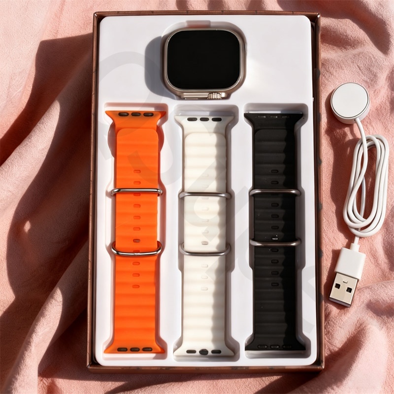 Relógio Inteligente AMOLCD Digital Feminino Smartwatch Calculadora , 2.02 " HD Masculino Chamada Bluetooth